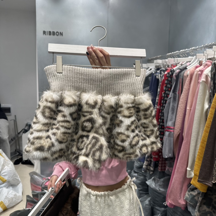 RIBBON韓國直郵東大門實拍女裝新品職業時尚人氣休閑24秋冬短褲RIBBON短褲
