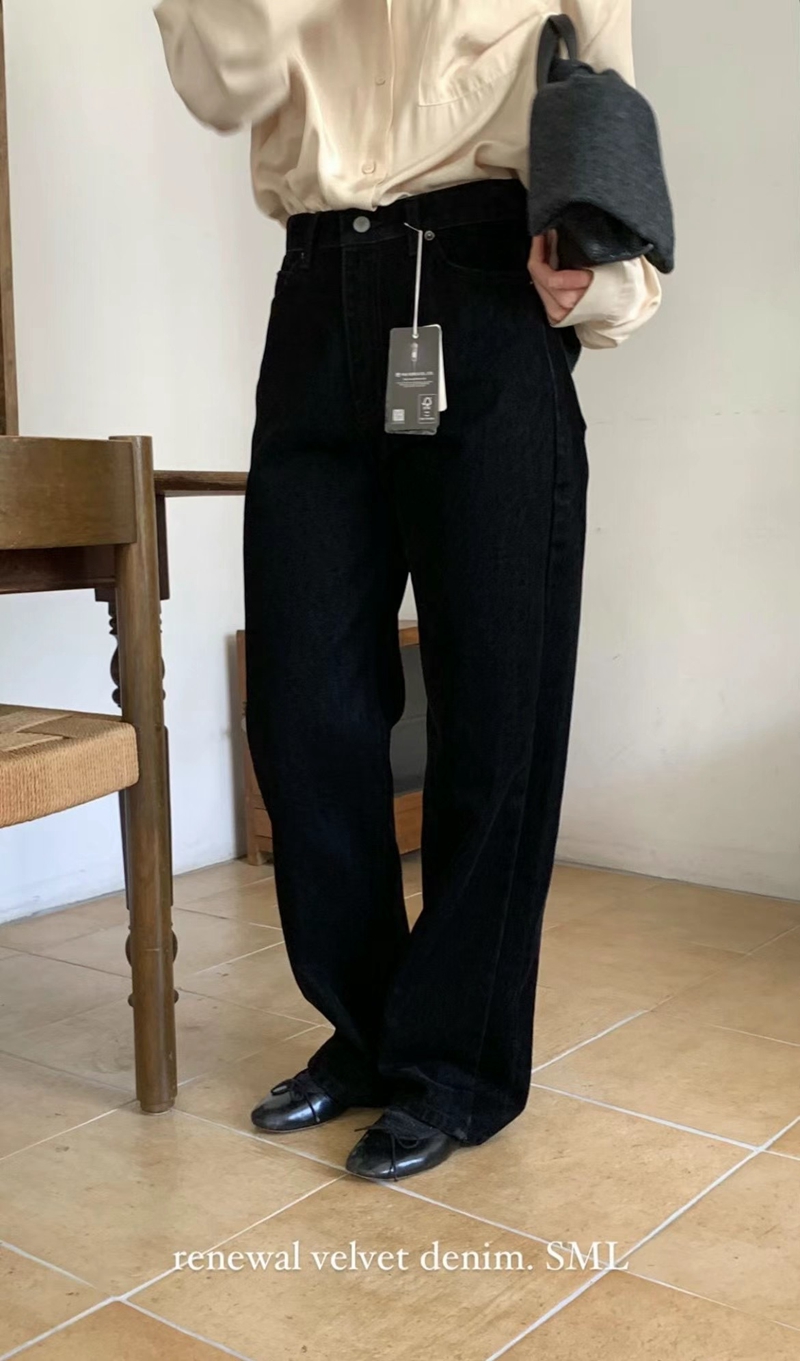 DE ONDO直郵韓國代購女裝新品休閑人氣熱賣職業休閑褲天鵝絨DE ONDO休閑褲