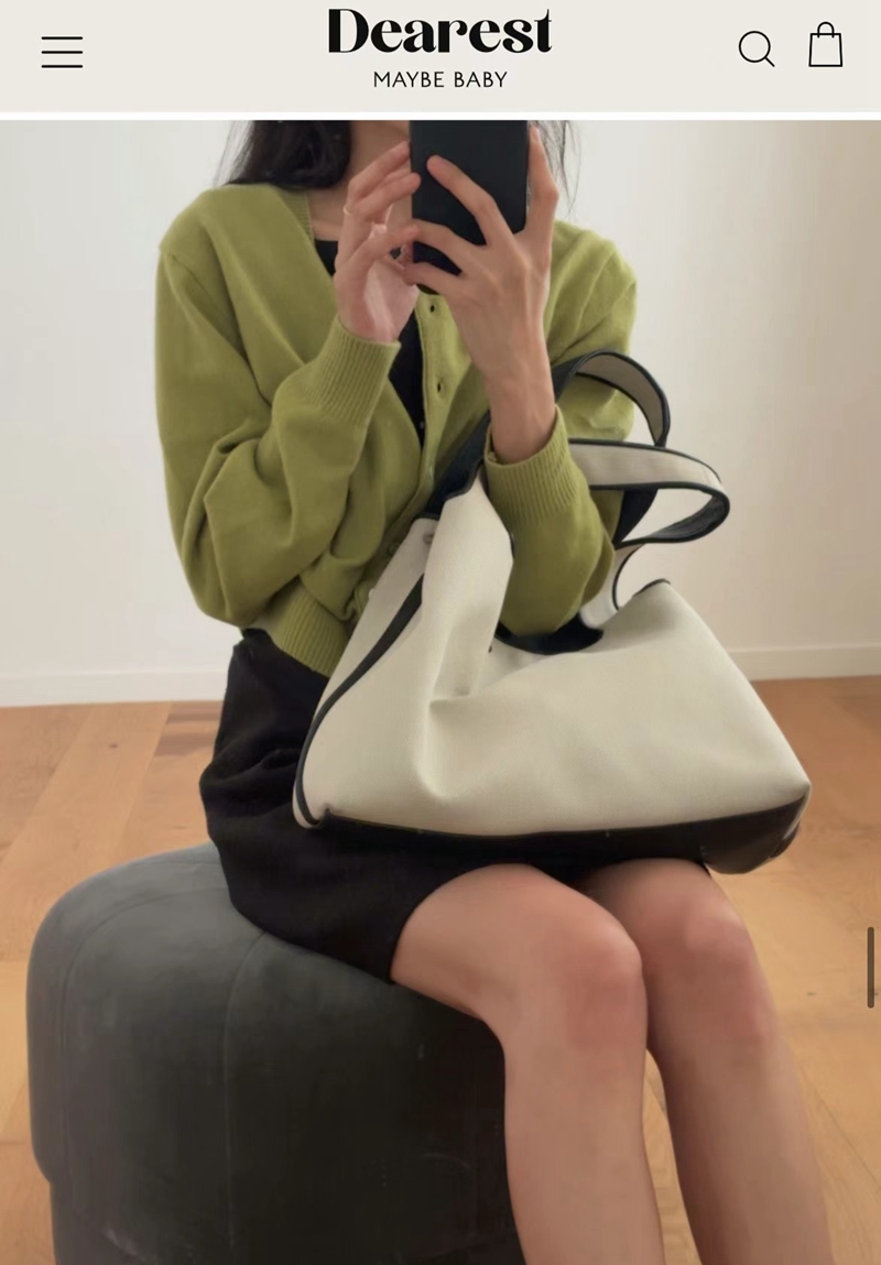 DE ONDO直郵韓國代購女裝新款時尚24秋冬真品推薦針織衫DE ONDO針織衫
