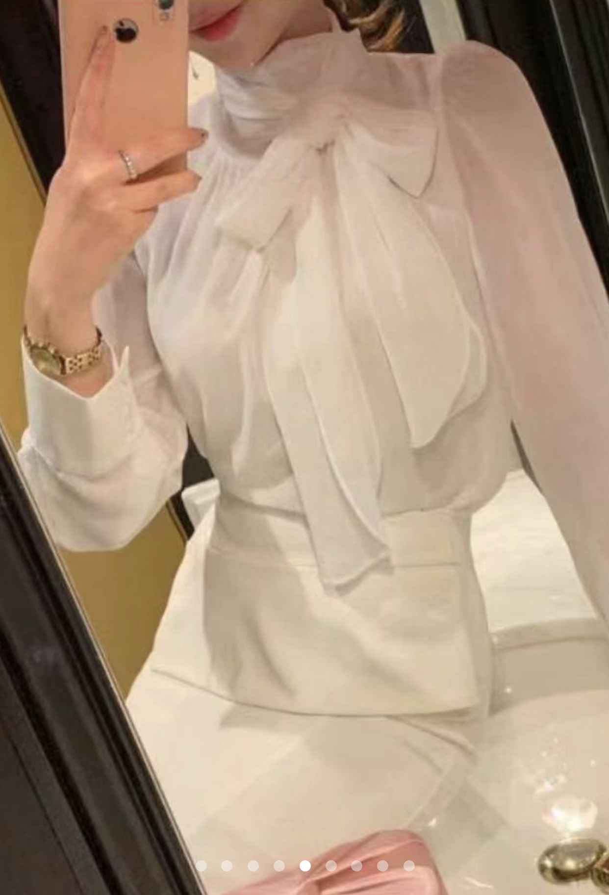 TERAIS韓國直郵東大門代購女裝新款人氣推薦時尚襯衫蕾絲衫TERAIS襯衫/蕾絲衫圖色3