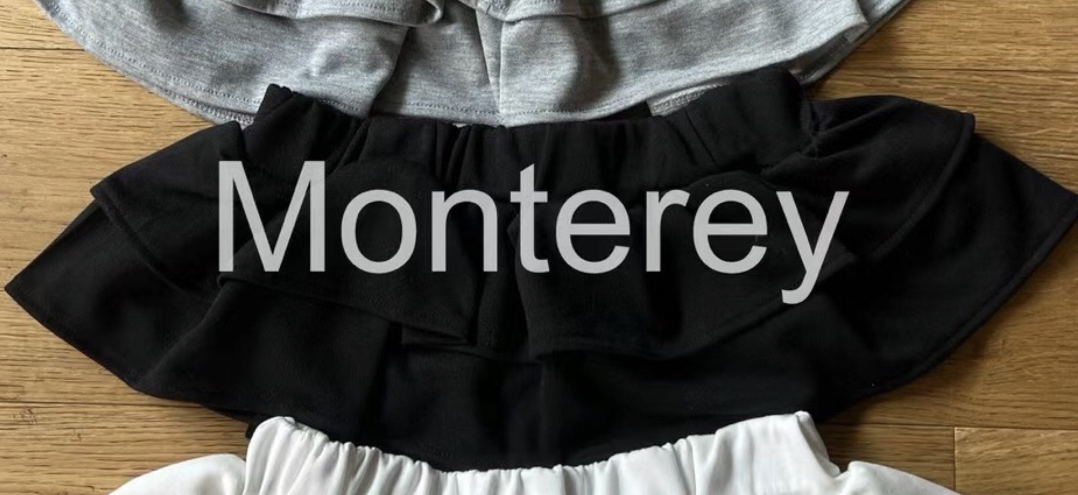MONTEREY直郵韓國代購女裝新品24秋冬休閑職業推薦人氣短裙MONTEREY短裙圖色3