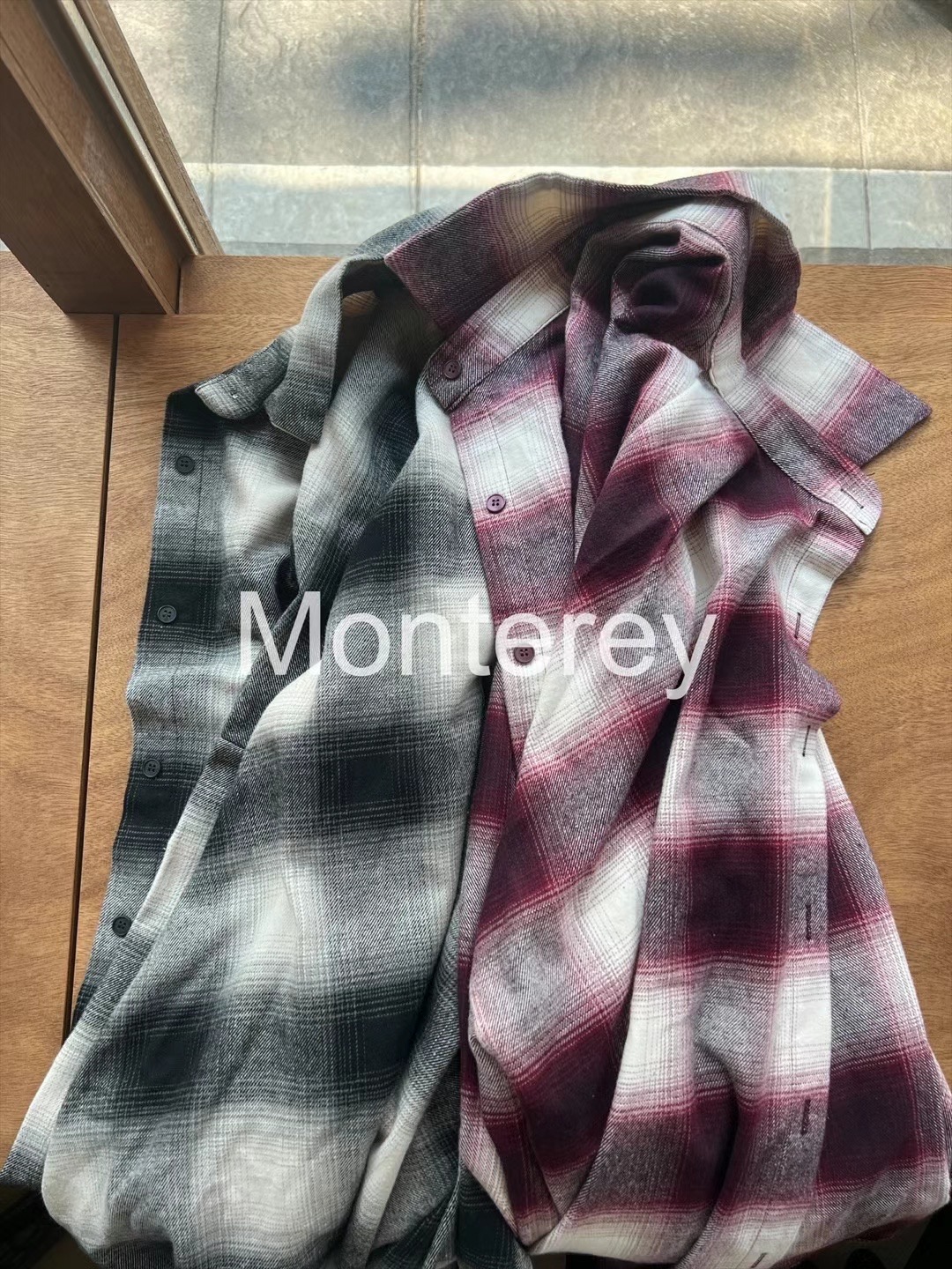 MONTEREY韓國直郵女裝新款真品時尚職業推薦襯衫蕾絲衫寬松MONTEREY襯衫/蕾絲衫