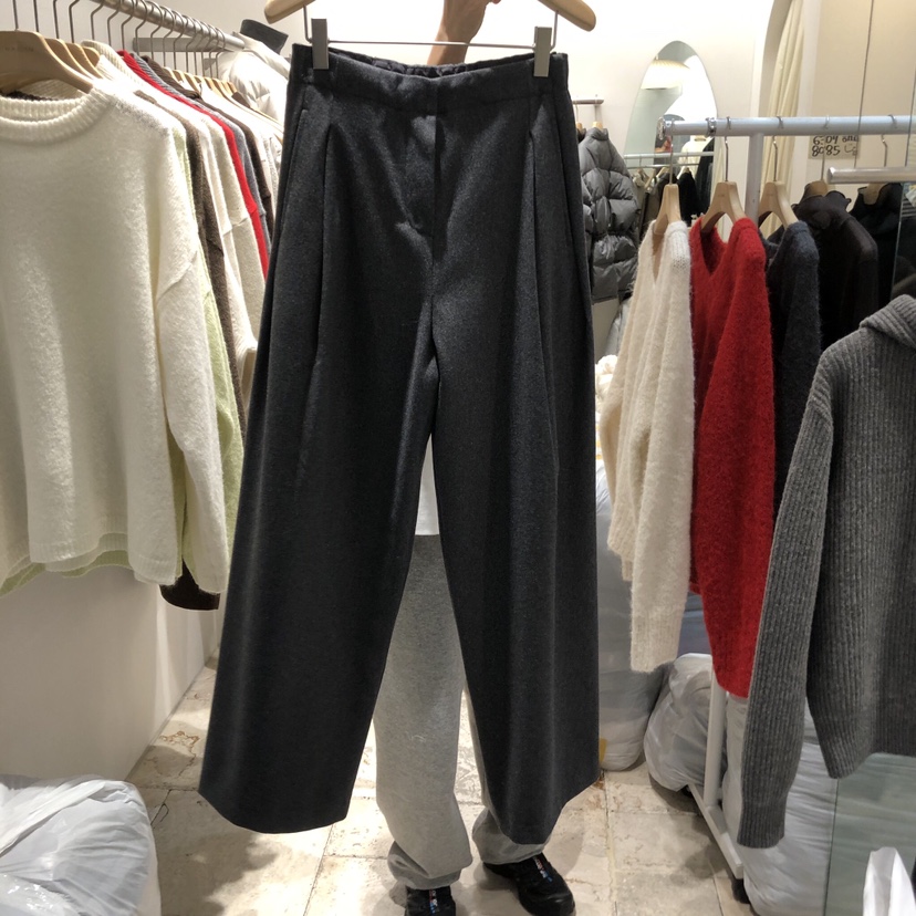 MAJDAN韓國直郵女裝新款熱賣推薦休閑真品24秋冬職業休閑褲MAJDAN休閑褲圖色1
