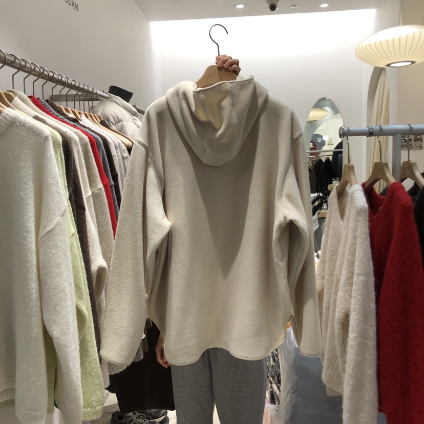 MAJDAN韓國直郵東大門代購女裝新品真品時尚熱賣職業衛衣拉鏈MAJDAN衛衣
