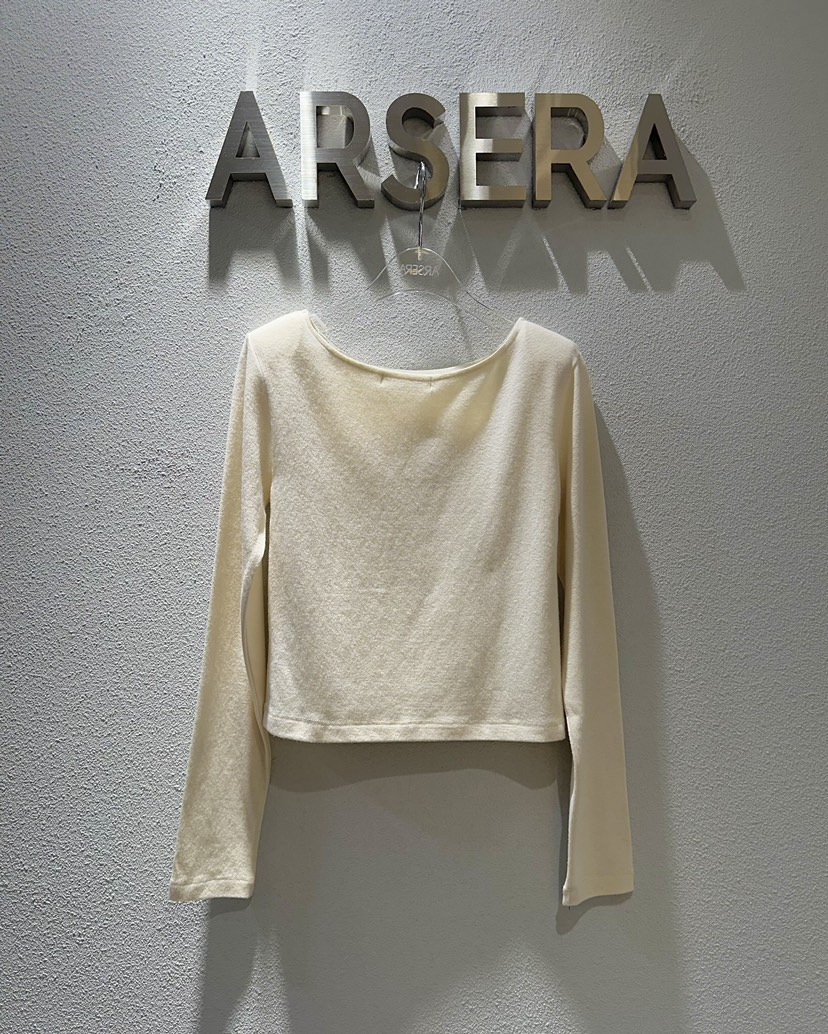 ARSERA韓國直郵東大門實拍女裝新品熱賣休閑時尚真品長袖T恤ARSERA長袖T恤圖色2