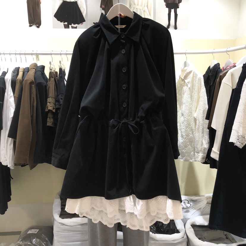 OihEum韓國直郵東大門代購女裝新品休閑24秋冬職業連衣裙OihEum連衣裙圖色3