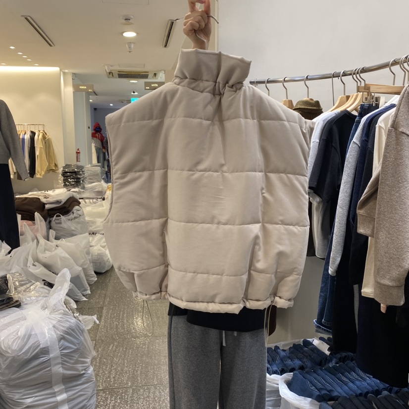 Terrace直郵韓國代購女裝新品真品職業休閑人氣熱賣馬甲填充TERRACE馬甲