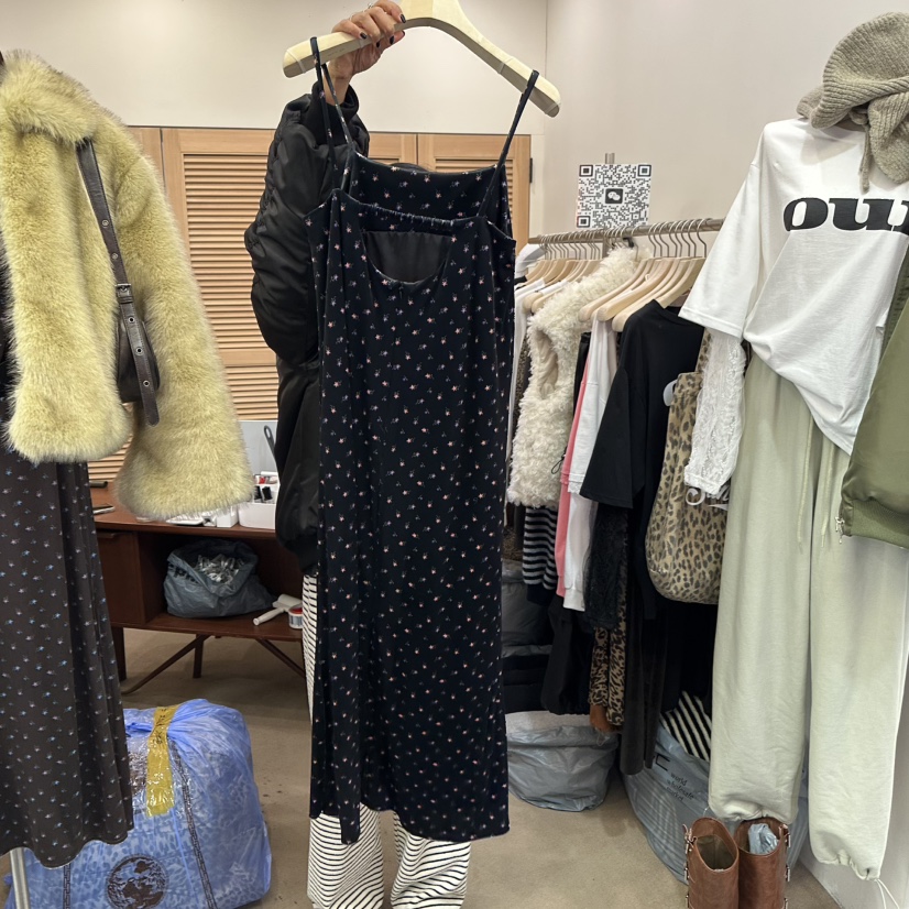 NUT直郵韓國代購女裝新品真品推薦職業人氣24秋冬連衣裙不含腰帶NUT連衣裙