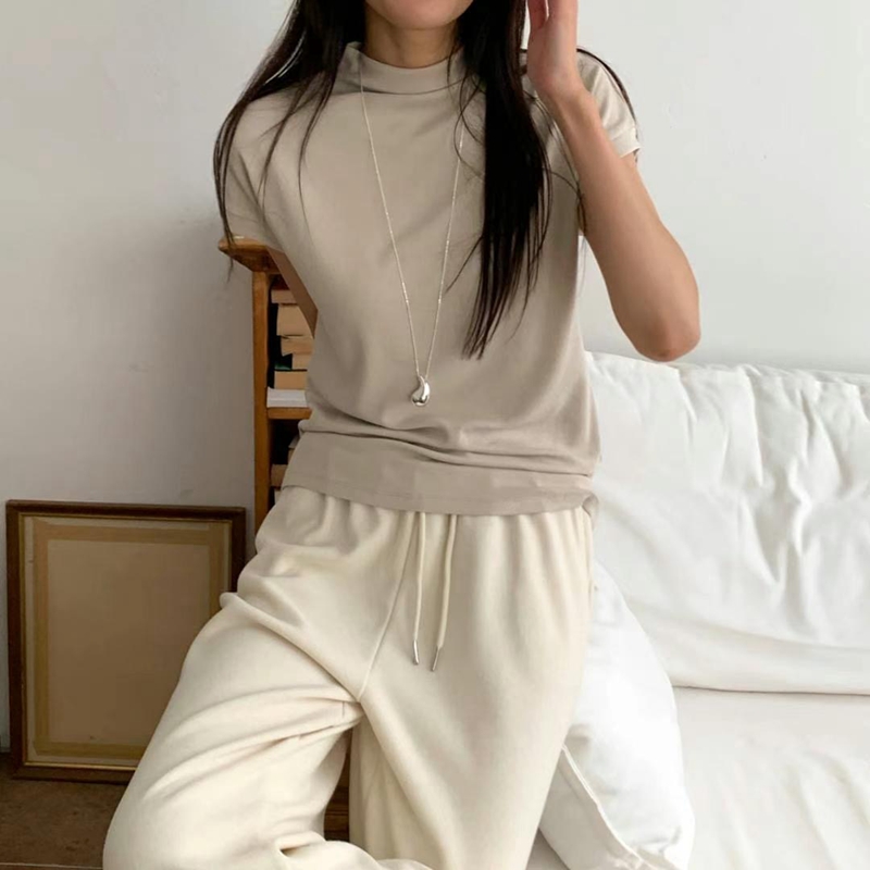 BLUSHER直郵韓國代購女裝新品時尚人氣職業休閑熱賣推薦T恤BLUSHERT恤