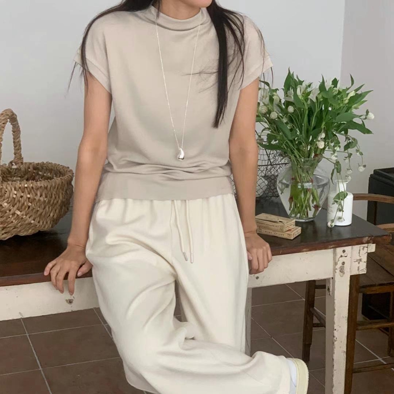 BLUSHER直郵韓國代購女裝新品時尚人氣職業休閑熱賣推薦T恤BLUSHERT恤圖色2
