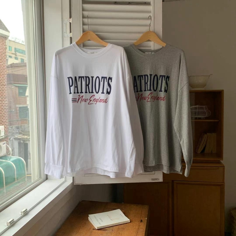 BLUSHER韓國直郵東大門實拍女裝新款職業人氣休閑推薦長袖T恤BLUSHER長袖T恤