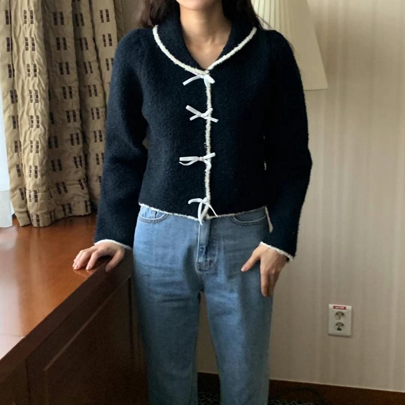 BLUSHER直郵韓國代購女裝新款休閑熱賣人氣職業24秋冬針織衫BLUSHER針織衫