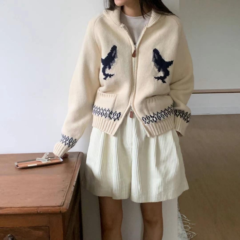 BLUSHER韓國直郵女裝新品24秋冬真品休閑熱賣時尚人氣針織衫BLUSHER針織衫