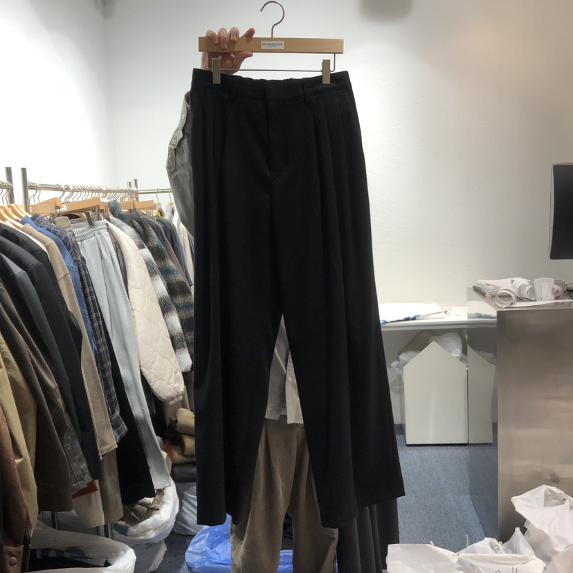 KALEIDOSCOPE韓國直郵女裝新品職業推薦熱賣24秋冬休閑褲羊毛KALEIDOSCOPE休閑褲圖色2