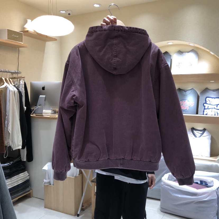 LOBBY-男裝直郵韓國代購女裝新品休閑熱賣時尚夾克拉鏈連帽LOBBY-男裝夾克