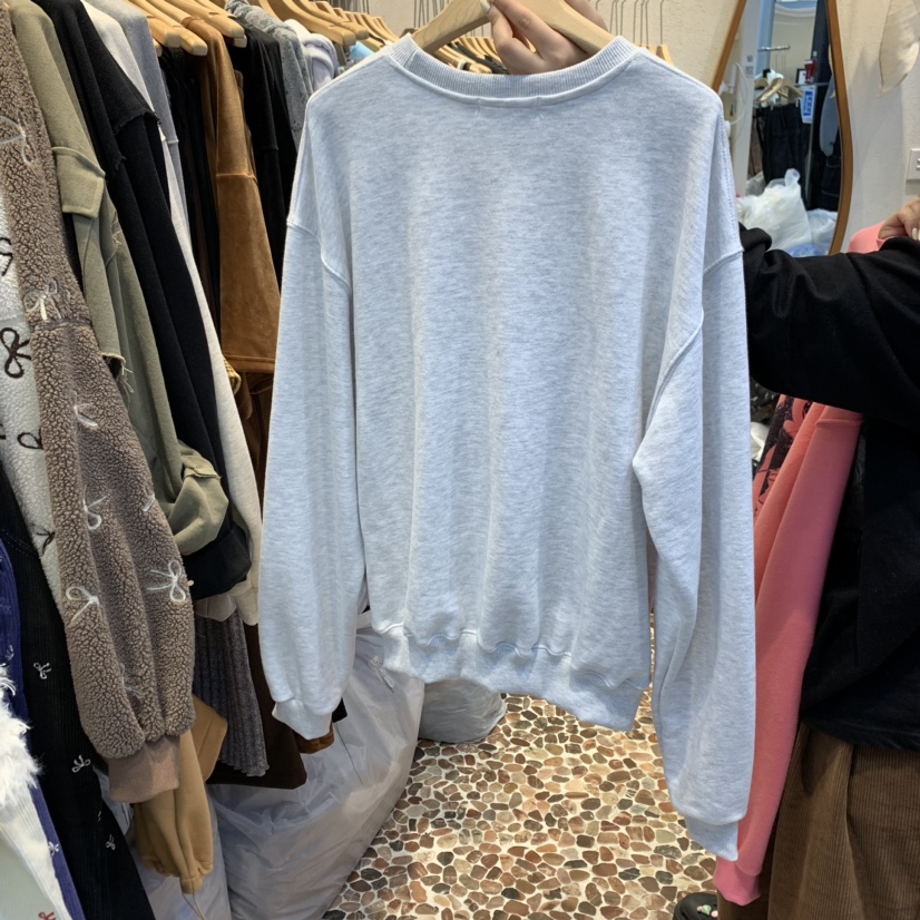 THE LINE-暫停直郵韓國代購女裝新品人氣職業真品24秋冬衛衣THE LINE-q衛衣
