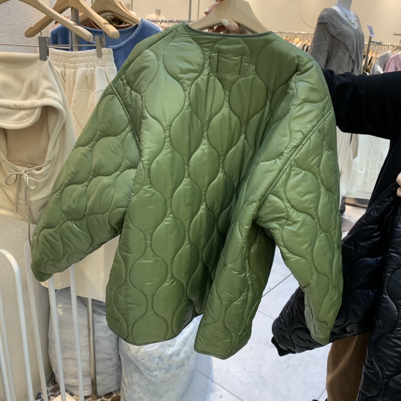 THE LINE-暫停韓國直郵女裝新品推薦時尚熱賣真品短款棉服THE LINE-q短款棉服