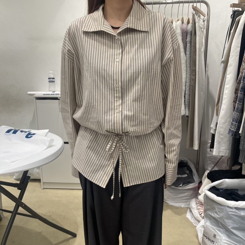 MUNSELL韓國直郵東大門實拍女裝新品休閑推薦時尚襯衫蕾絲衫MUNSELL襯衫/蕾絲衫圖色2