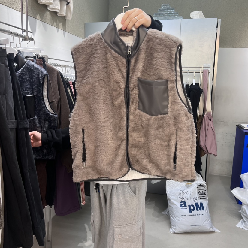 PULSE-男裝韓國直郵東大門實拍女裝新品人氣休閑時尚真品馬甲PULSE馬甲