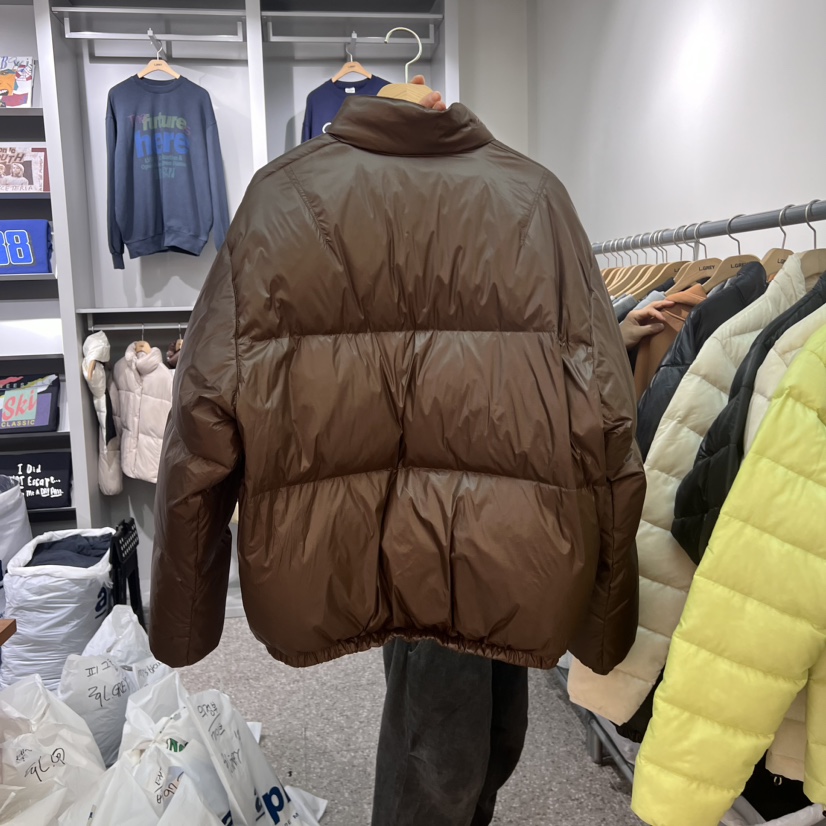 L GREY-男裝韓國直郵東大門實拍女裝新品推薦短款羽絨服填充鴨絨L GREY-男裝短款羽絨服