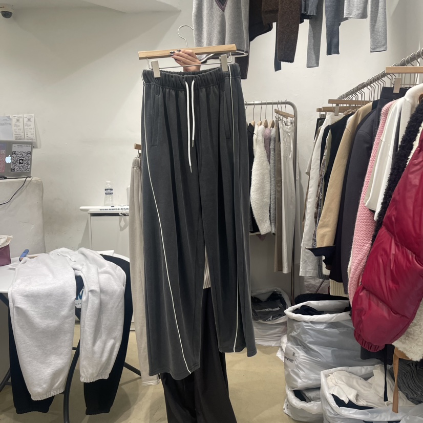 MUNSELL韓國直郵女裝新品休閑職業推薦時尚24秋冬真品休閑褲MUNSELL休閑褲圖色2