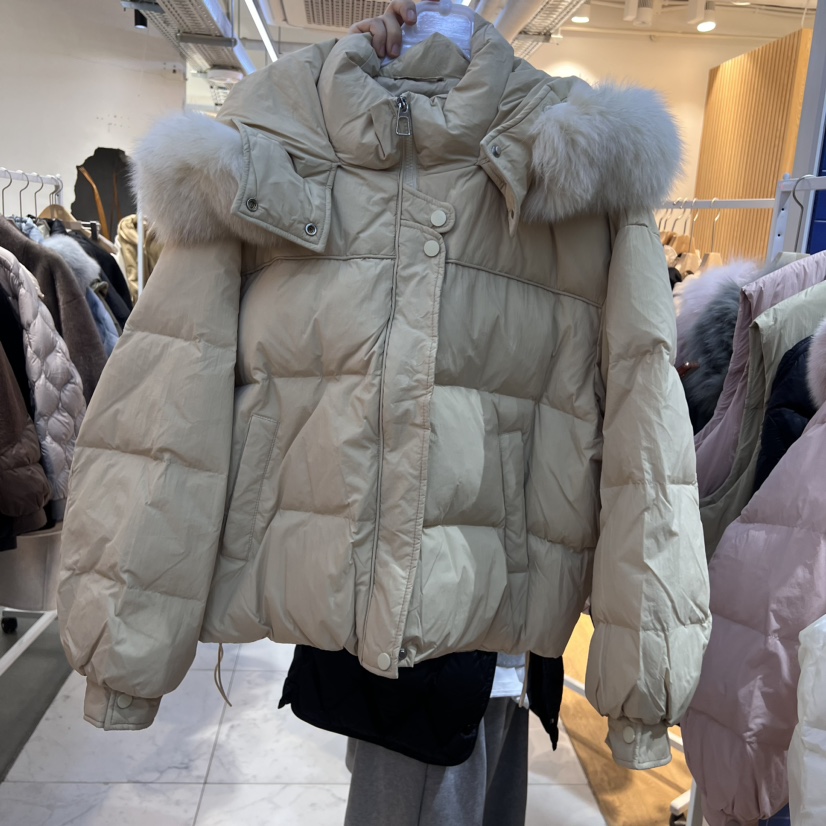 SIMPLE PARK/WMSTORY韓國直郵女裝新款熱賣休閑短款羽絨服SIMPLE PARK/WMSTORY短款羽絨服圖色2