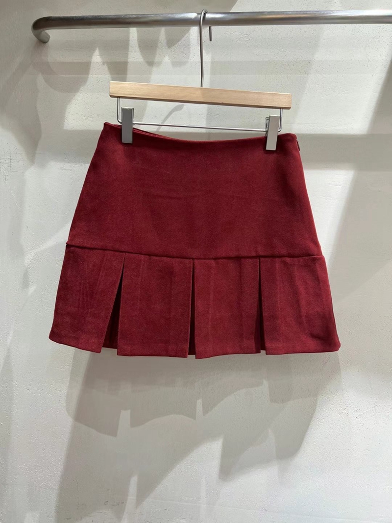 BONGBLY韓國直郵女裝新款職業24秋冬真品時尚推薦休閑短裙BONGBLY短裙圖色1