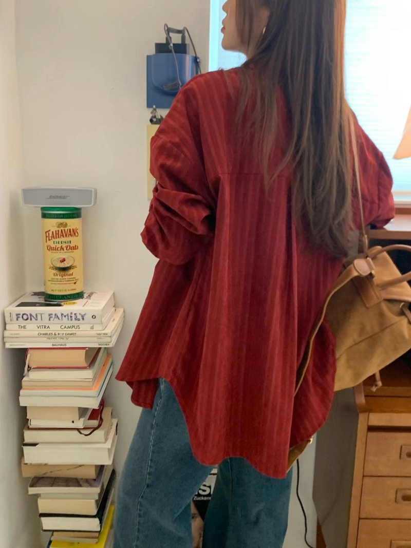 BONGBLY韓國直郵東大門代購女裝新品人氣時尚休閑襯衫蕾絲衫BONGBLY襯衫/蕾絲衫
