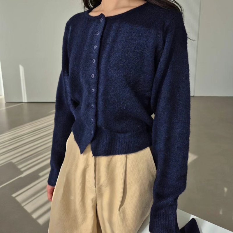 GOBSLMURI韓國直郵東大門實拍女裝新品人氣24秋冬套裝開襟衫GOBSLMURI-2件起套裝
