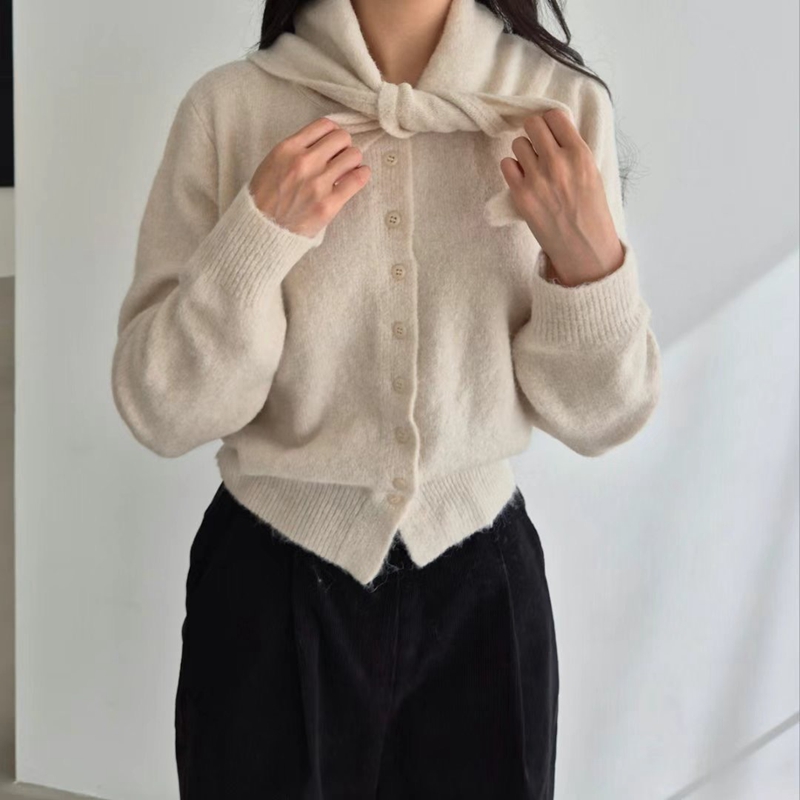 GOBSLMURI韓國直郵東大門實拍女裝新品人氣24秋冬套裝開襟衫GOBSLMURI-2件起套裝圖色3