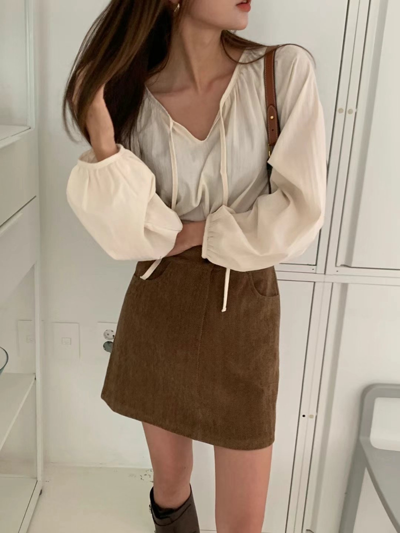 BONGBLY韓國直郵東大門代購女裝新款熱賣推薦人氣真品休閑短裙BONGBLY短裙