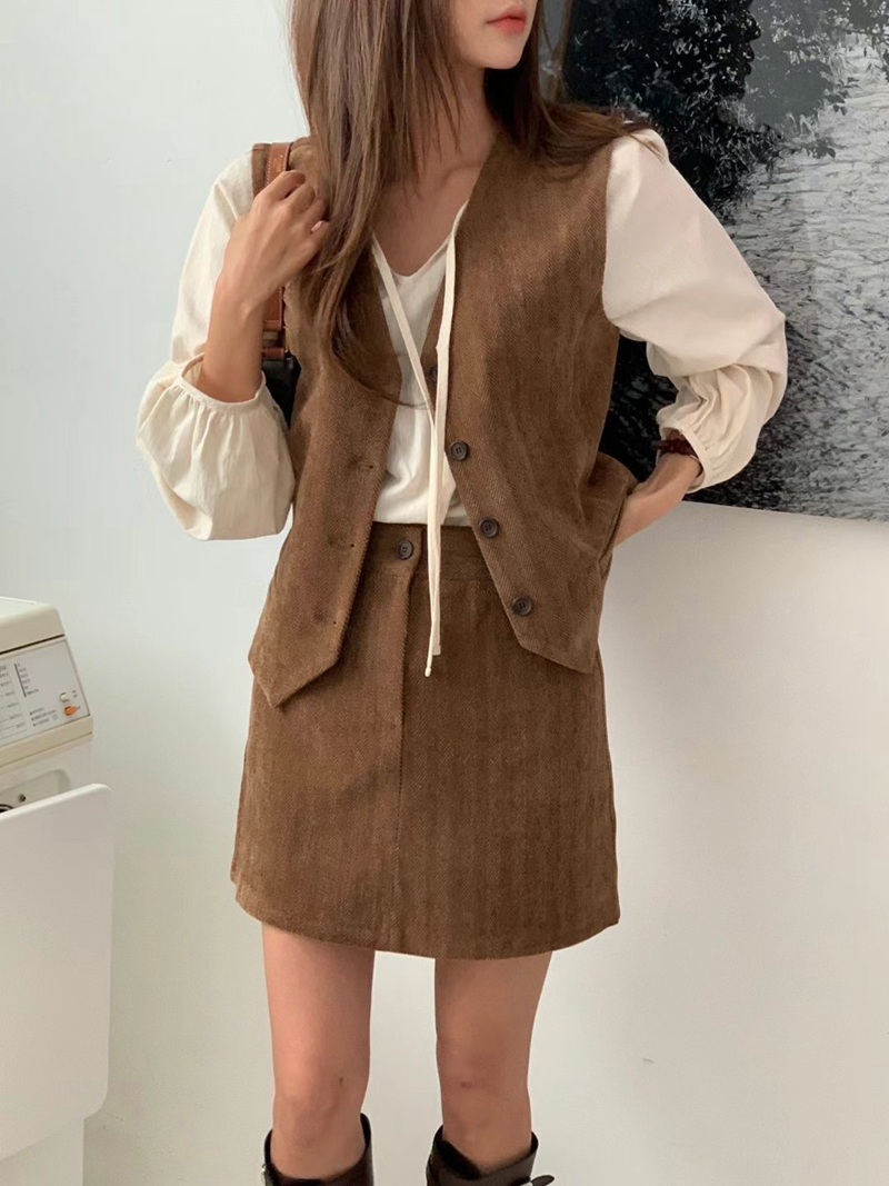 BONGBLY韓國直郵東大門代購女裝新款熱賣推薦人氣真品休閑短裙BONGBLY短裙