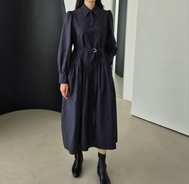 GOBSLMURI韓國直郵女裝新款時尚24秋冬真品推薦人氣連衣裙GOBSLMURI-2件起連衣裙圖色2