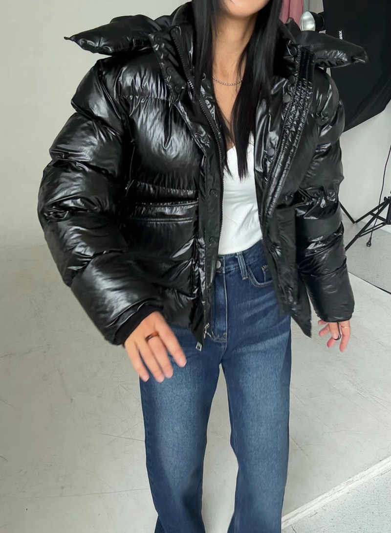 BYD STANDARD韓國直郵東大門實拍女裝新款24秋冬短款棉服BYD STANDARD短款棉服圖色2