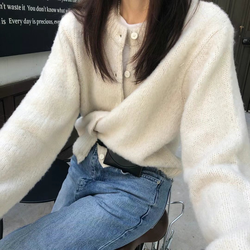 MAENEW東大門直郵女裝新款人氣推薦24秋夏熱賣針織衫開襟衫MAENEW針織衫