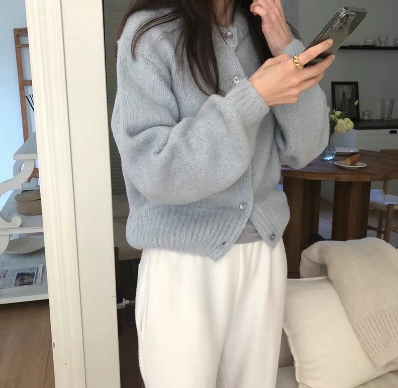 MAENEW東大門直郵女裝新款人氣推薦24秋夏熱賣針織衫開襟衫MAENEW針織衫圖色3