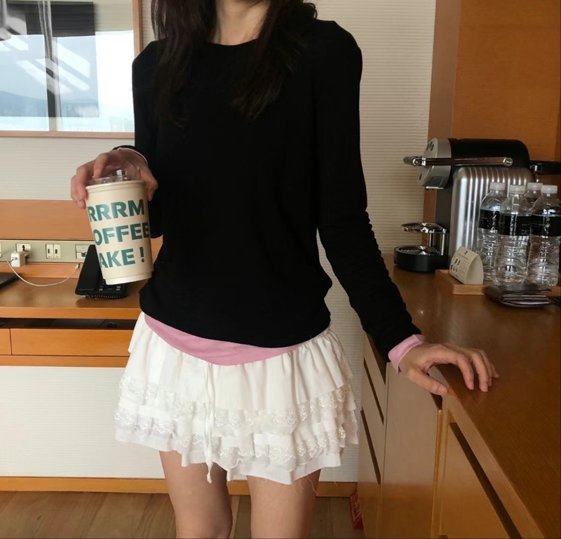 MAENEW韓國代購女士新款人氣時尚熱賣休閑24秋夏推薦長袖T恤MAENEW長袖T恤圖色3