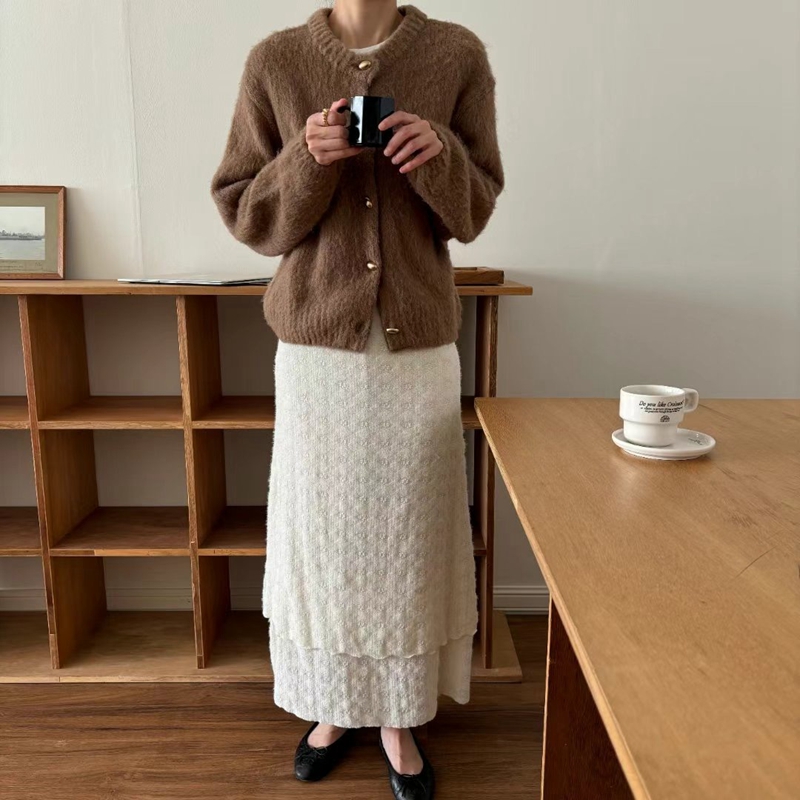 MAENEW東大門代購女裝新品真品24秋夏人氣休閑熱賣時尚長裙MAENEW長裙