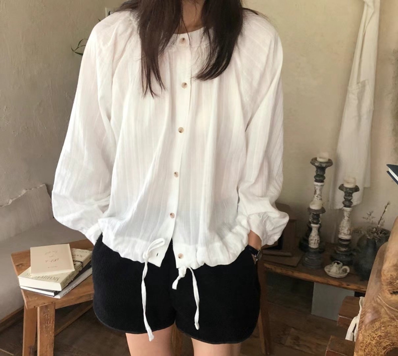 MAENEW韓國直郵女裝新品真品時尚熱賣休閑推薦24秋夏襯衫蕾絲衫MAENEW襯衫/蕾絲衫圖色2