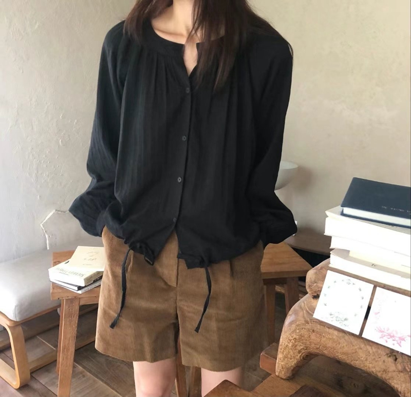 MAENEW韓國直郵女裝新品真品時尚熱賣休閑推薦24秋夏襯衫蕾絲衫MAENEW襯衫/蕾絲衫圖色3