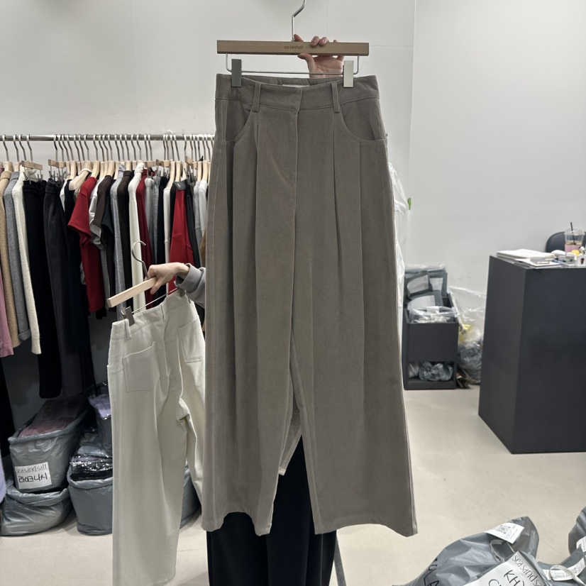 sea sand salt韓國直郵東大門代購女裝新品推薦真品休閑褲EYEL休閑褲圖色3