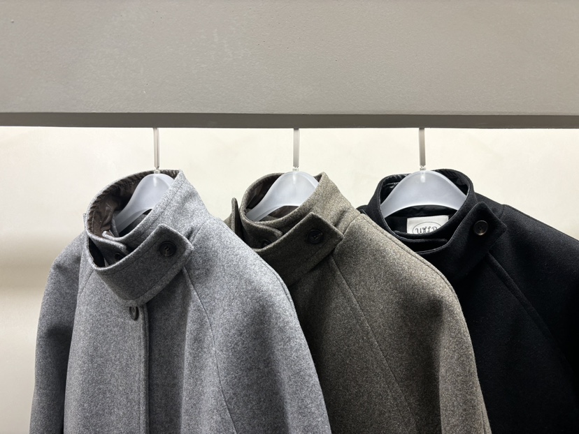 Waller韓國直郵女裝新品人氣熱賣24秋冬職業時尚中長款大衣NOTHING中長款大衣