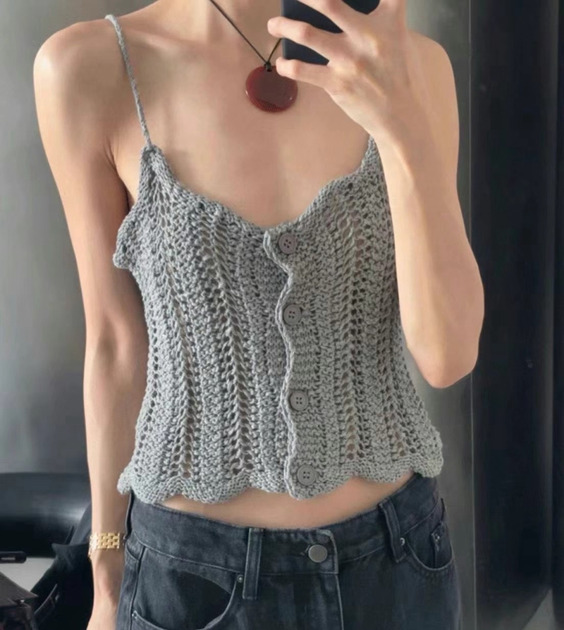 PRANA/CLOTHINK韓國直郵東大門實拍女裝新品推薦人氣吊帶背心PRANA/CLOTHINK吊帶/背心