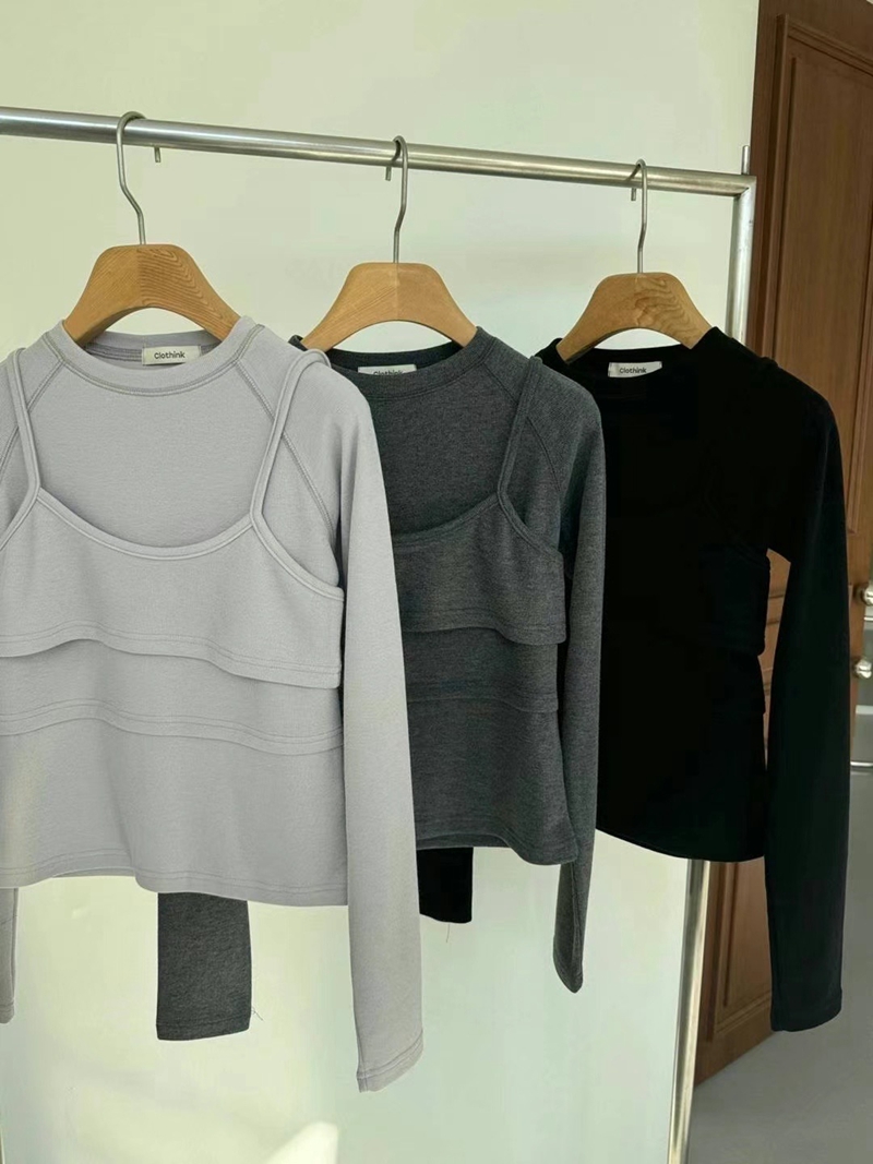 PRANA/CLOTHINK直郵韓國代購女裝新品24秋冬時尚推薦套裝PRANA/CLOTHINK套裝圖色3左三色