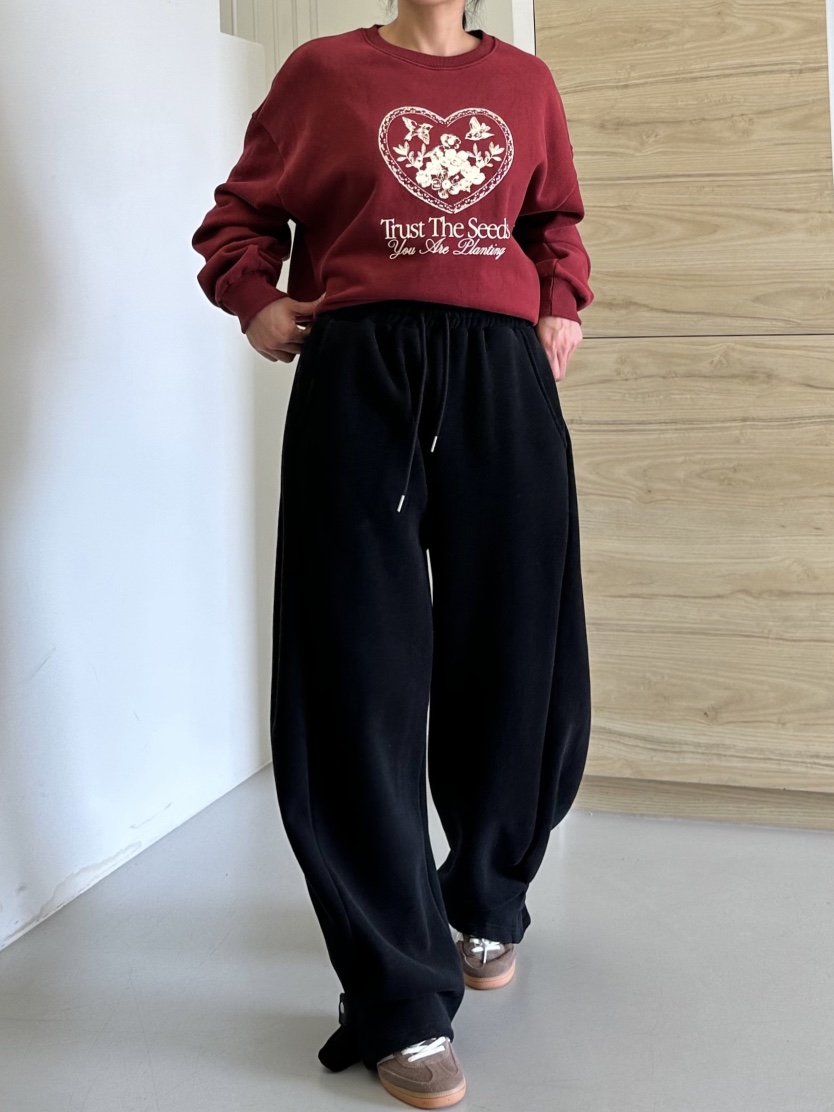 GLAM MOCHA韓國直郵東大門實拍女裝新款熱賣時尚休閑褲雙層SIERRA休閑褲