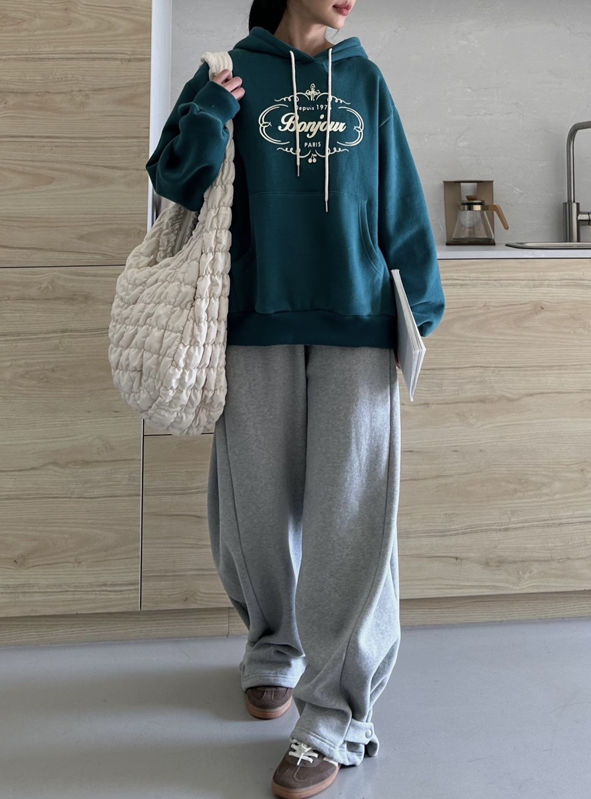 GLAM MOCHA韓國直郵東大門實拍女裝新款24秋冬時尚休閑衛衣SIERRA衛衣