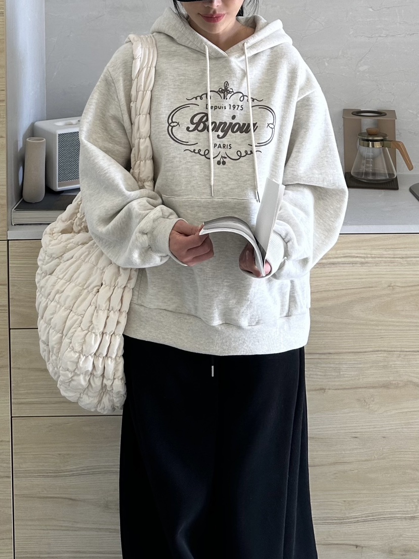 GLAM MOCHA韓國直郵東大門實拍女裝新款24秋冬時尚休閑衛衣SIERRA衛衣