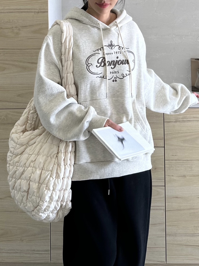 GLAM MOCHA韓國直郵東大門實拍女裝新款24秋冬時尚休閑衛衣SIERRA衛衣