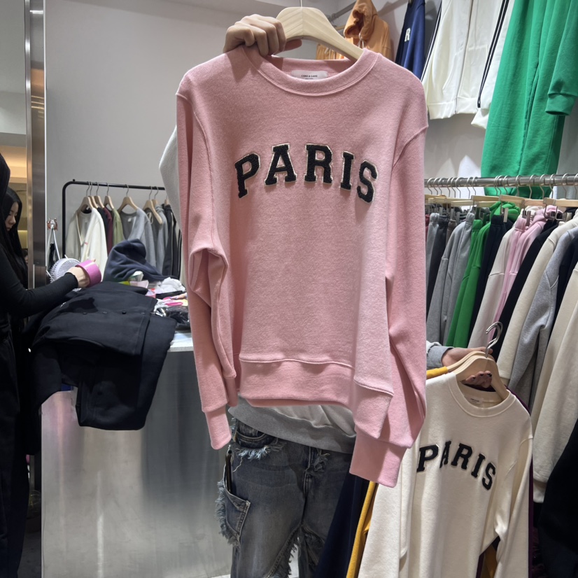 COKE CAKE直郵韓國代購女裝新品人氣24秋冬長袖T恤不加絨CHAE長袖T恤圖色2