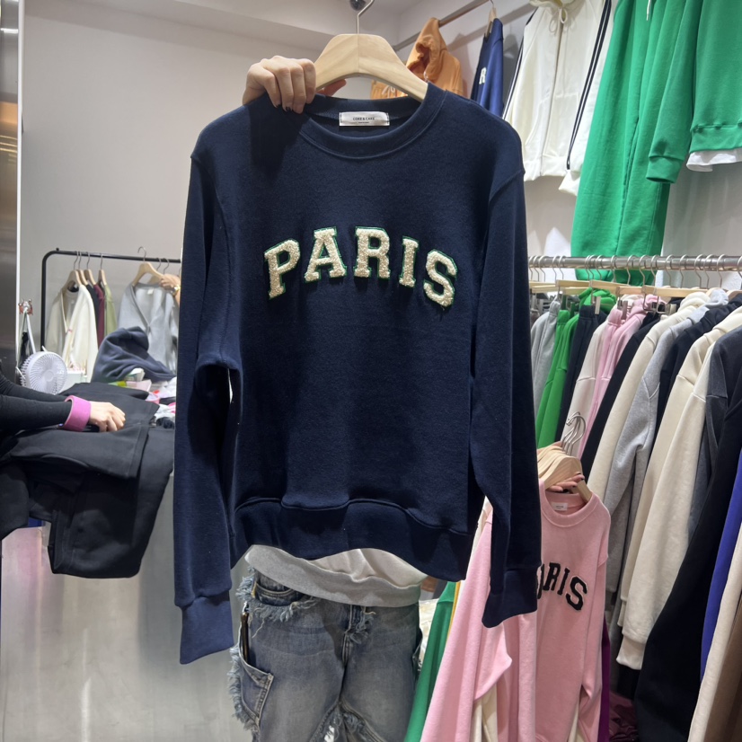 COKE CAKE直郵韓國代購女裝新品人氣24秋冬長袖T恤不加絨CHAE長袖T恤圖色3